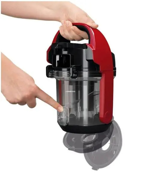 Пылесос Bosch BGC05AAA2 красный - фото 6