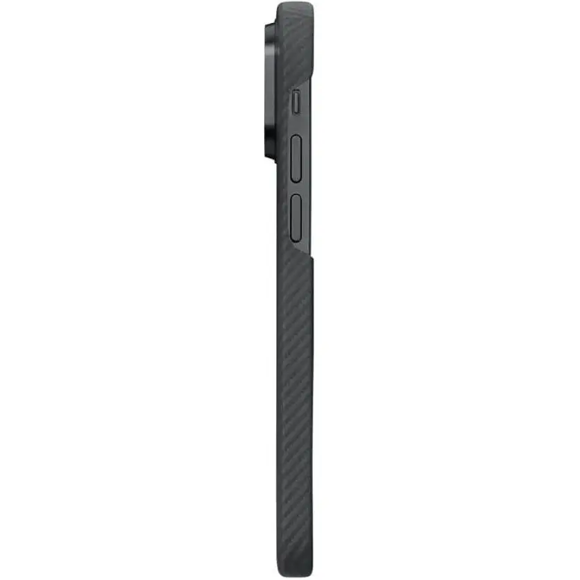 Чохол-накладка Pitaka MagEZ Case 3 Twill 600D Black/Grey для iPhone 14 Pro (KI1401PA) - фото 4