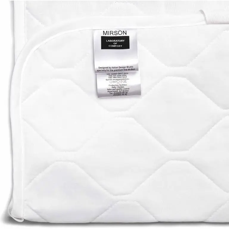 Наматрацник MirSon Exclusive Line Antiallergic №5012 водонепроникний 60х120 см (2200008257286) - фото 5
