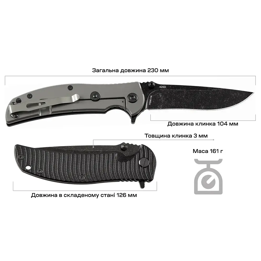 Нож Skif Urbanite II BSW Black - фото 9
