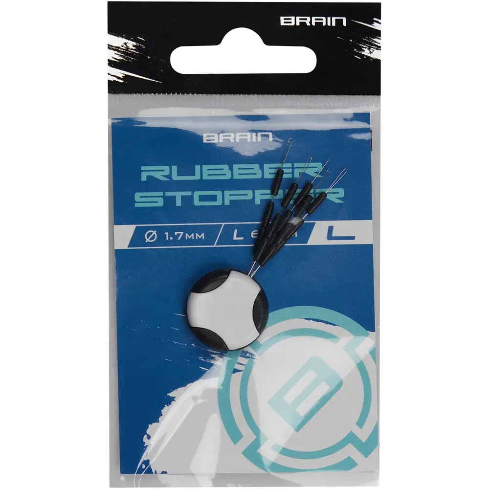 Стопор Brain Rubber Stopper L 4 6.5mm Ø1.7mm - фото 2