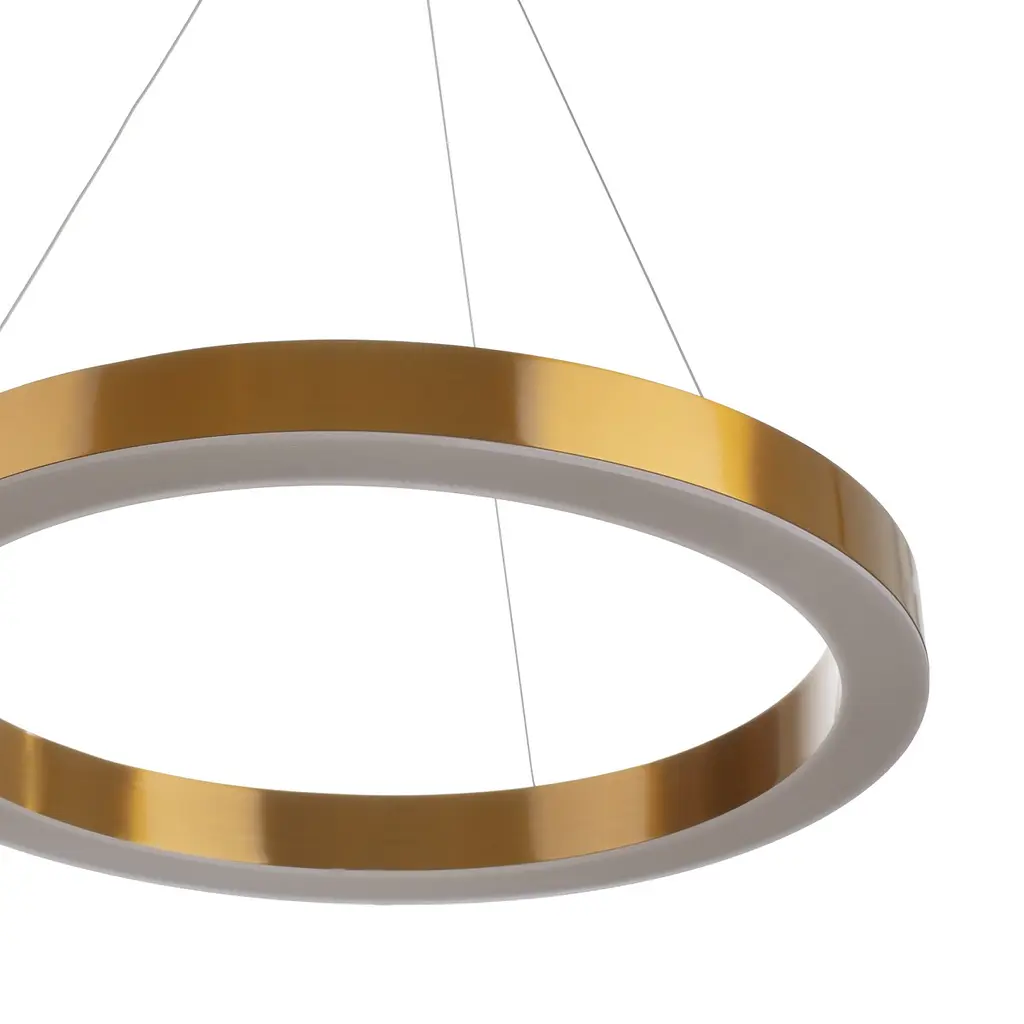 Світильник стельовий Brille підвісний лофт світлодіодний BR-927S/45W WW 60" G - фото 2