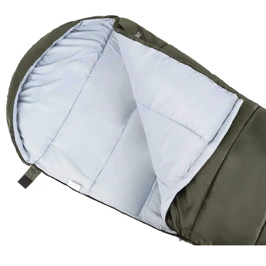 Спальный мешок Outtec Mummy кокон демисезонный хаки - фото 5