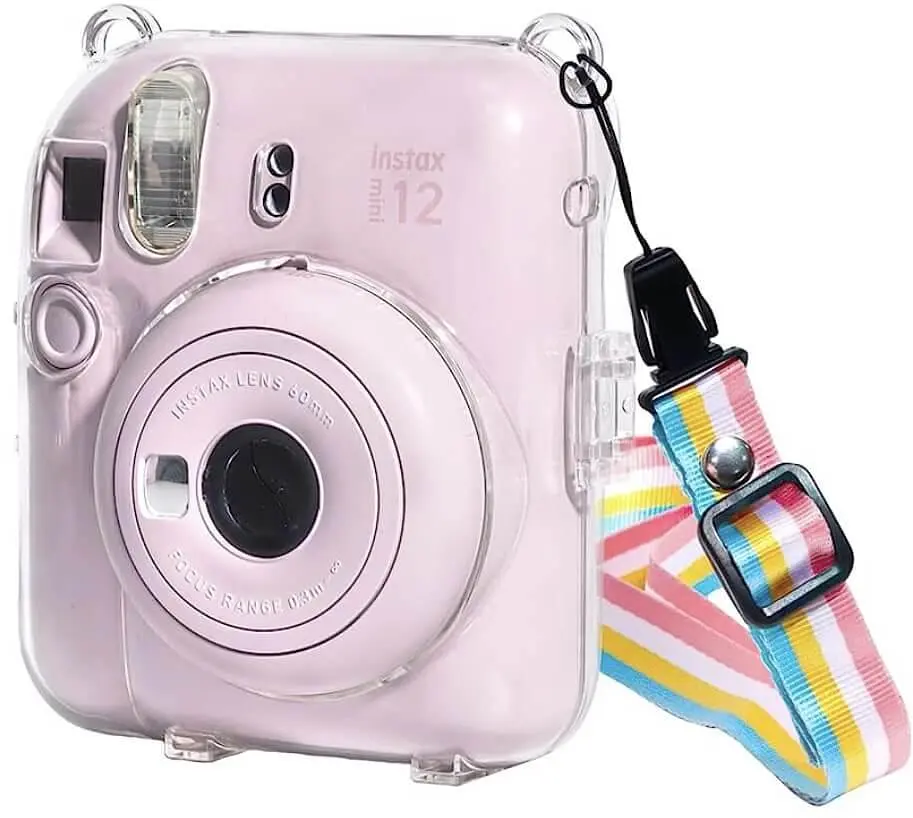 Чехол для фотоаппарата Fujifilm Instax Mini 12 Прозрачный - фото 6