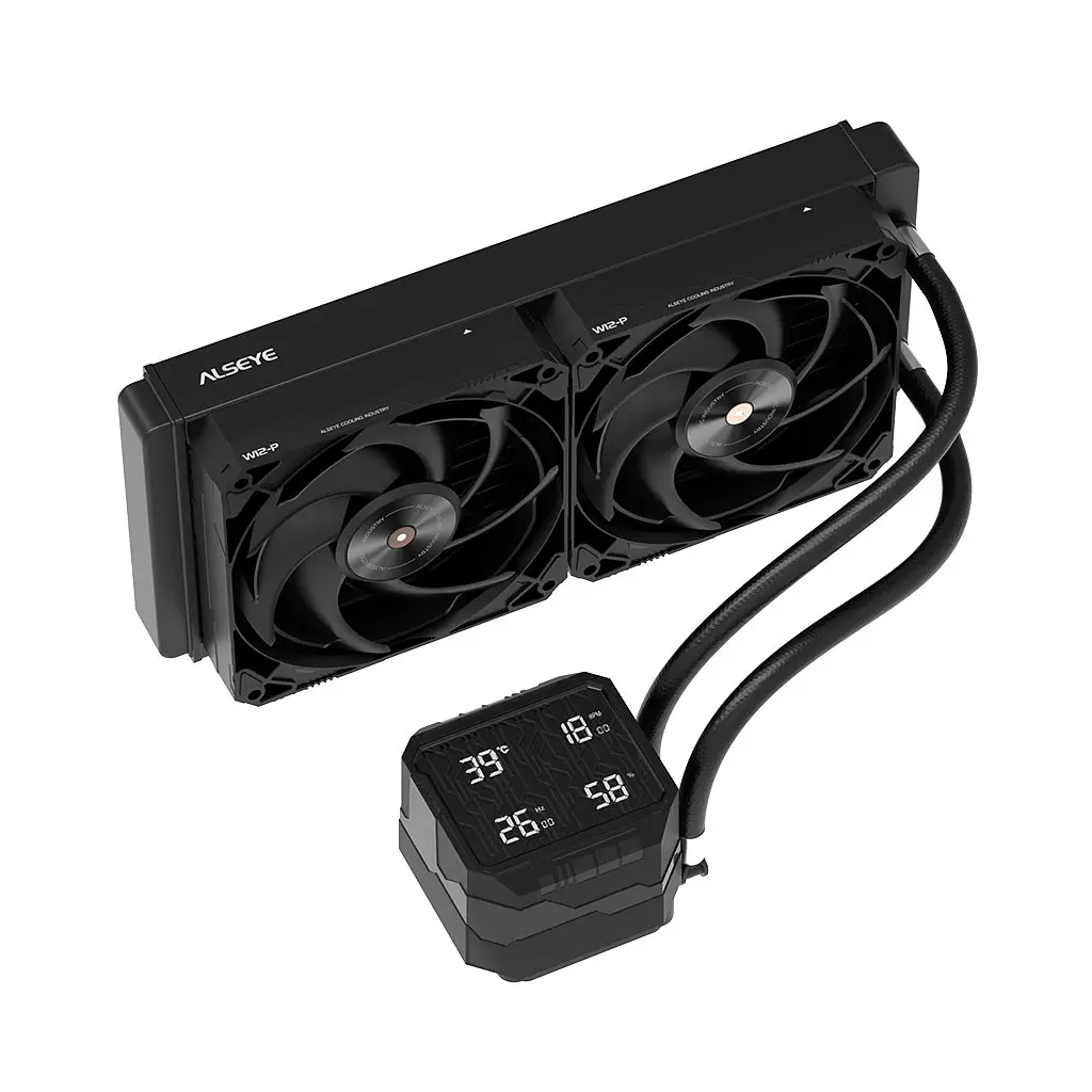 Система рідинного охолодження Alseye Q240 Plus(Black) (AS.02.11.0021) - фото 3