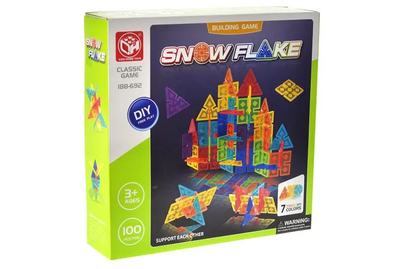 Конструктор 188-692 на 100 подітий. в коробці р.25x6,5x25 см YG Toys