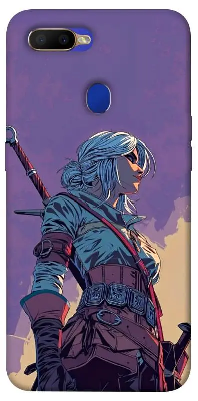 TPU чохол Demsky The witcher ciri для Oppo A5s / Oppo A12