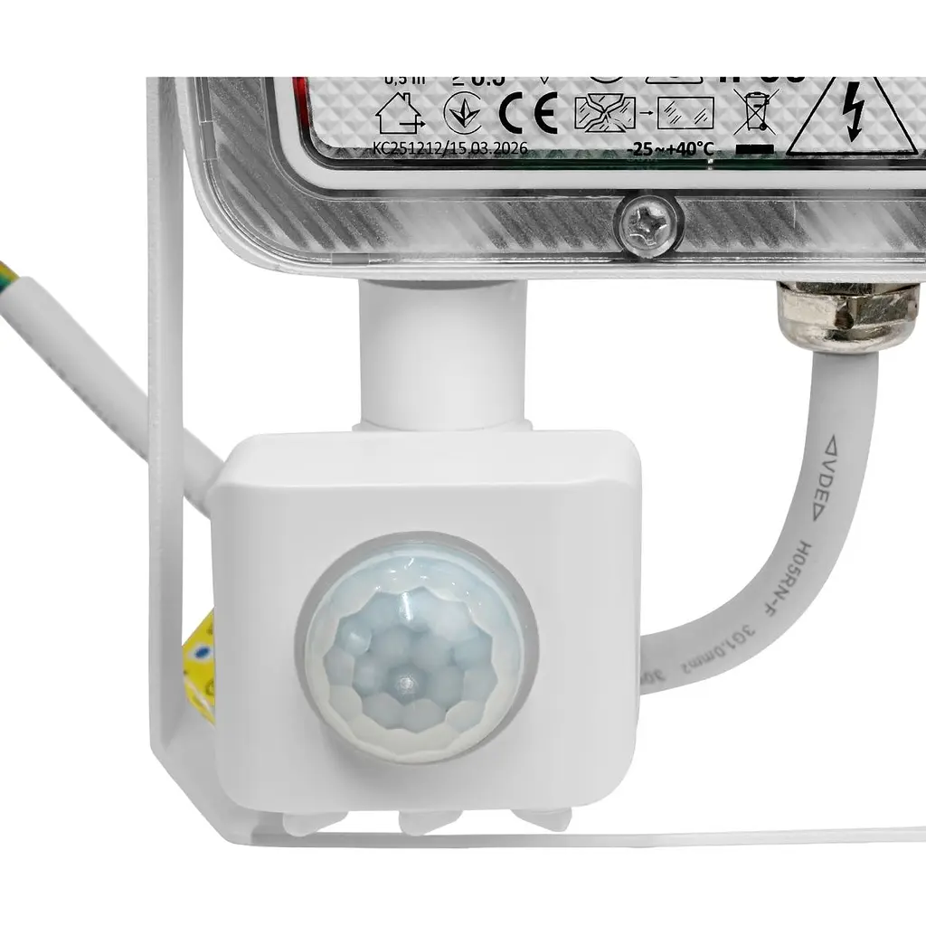 Світлодіодний прожектор Videx F5 20W з датчиком руху і освітленості White (VL-F5-020CW-S) [174694] - фото 9