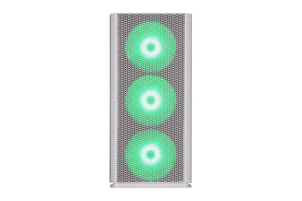 2E Gaming Корпус Vertex GI01W без БП 2xUSB3.0, 1xUSBType-C, 3x140мм ARGB, 1x120мм ARGB, VGA 380мм, LCS ready, контроллер с пультом, TG Side Panel, EATX, белый - фото 8