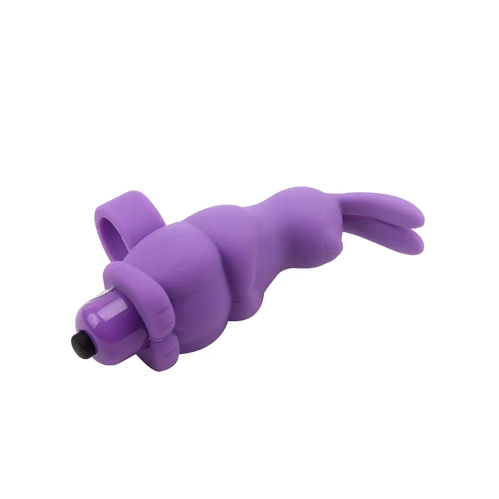 Насадка на палець - MisSweet Sweetie Rabbit Finger Vibrator Purple - фото 3