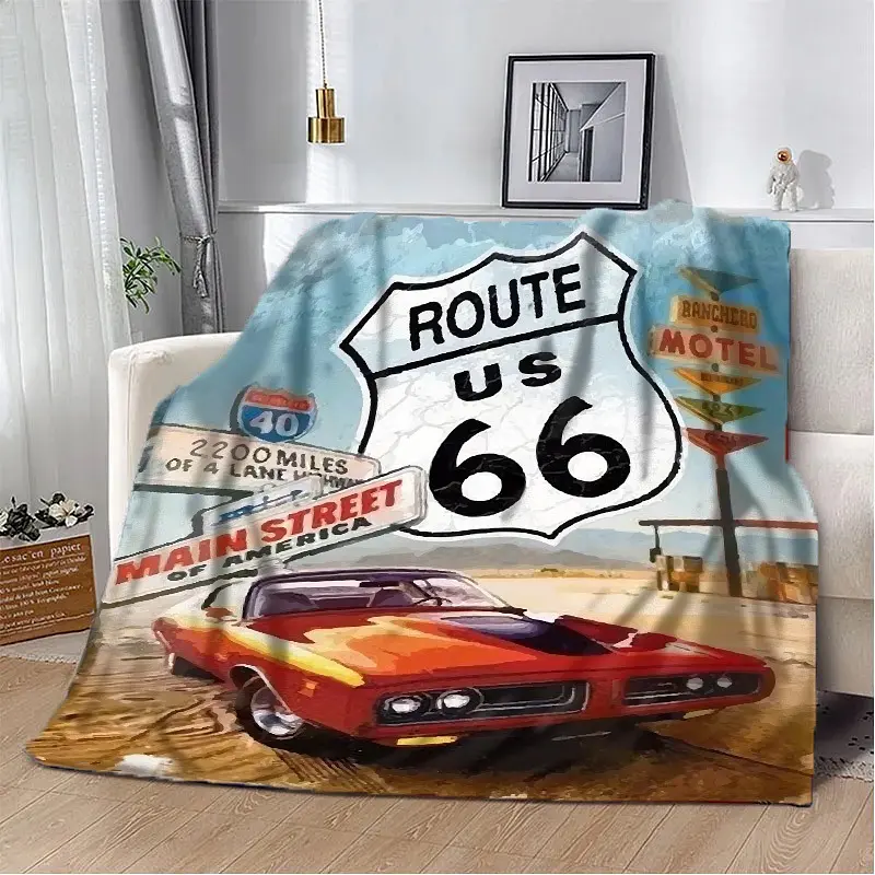 Плед 3D Route US 66 10627 135х160 см