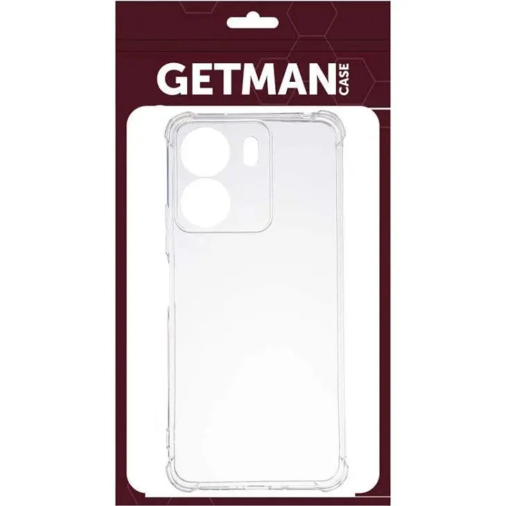 Чохол GETMAN Full Camera Case для Xiaomi Redmi 13C / Poco C65 Transparent [117303] - фото 6