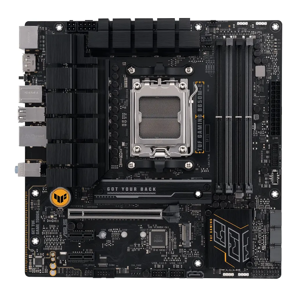 Материнская плата TUF GAMING B650M-E sAM5 B650 2xDDR5 M.2 HDMI DP mATX Asus teh0019087 - фото 2