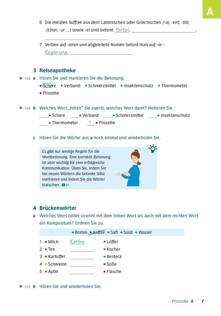Deutsch uben. Phonetik B1 - Ubungen und Tipps fur eine gute Aussprache - фото 3
