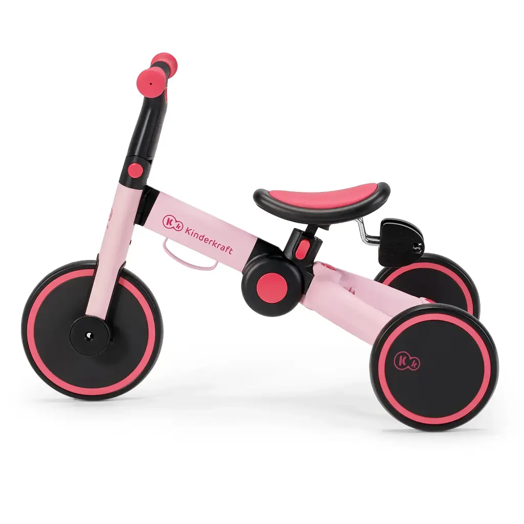 Триколісний велосипед 3 в 1 Kinderkraft 4TRIKE Candy Pink (KR4TRI00PNK0000)  - фото 6