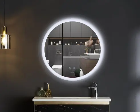 Дзеркало Mixxus PLAIN MC11-60 з LED Touch, Anti-fog, димером, регулюванням яскравості (MI6663) - фото 3