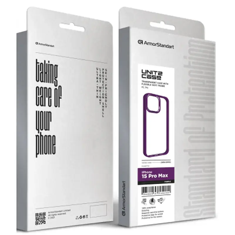Чохол до мобільного телефона Armorstandart UNIT2 Apple iPhone 15 Pro Max Purple (ARM69990) - фото 5