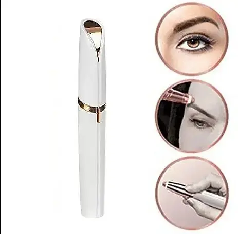 Тример жіночий для брів USB Flawless Brows для точкової корекції брів
 - фото 7