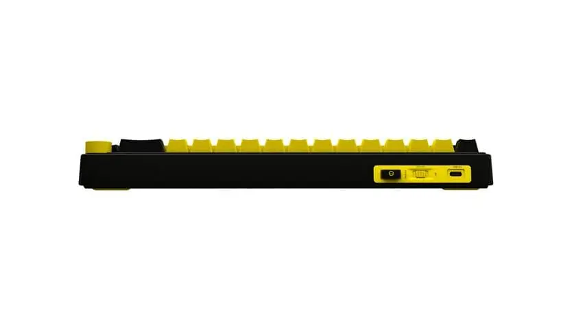 Клавиатура Lorgar KBP70MW Pro Wireless 65% Compact Black Yellow EN/UA (LRG-KBP70MW-YL-US) - фото 9