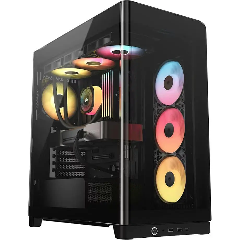 Корпус Corsair FRAME 4500X LX-R RGB Tempered Glass без БП Black (CC-9011316-WW) - фото 15