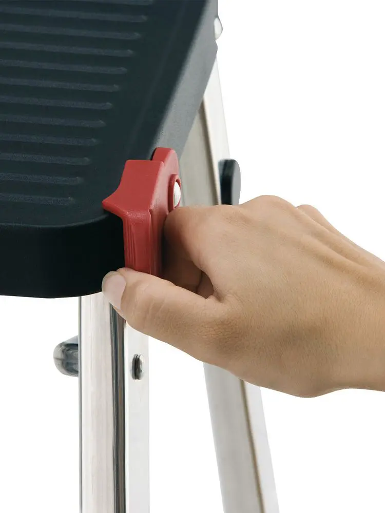 Драбина Rolser Taburete M/3 3 щаблі Negro (MET3001-1023) - фото 2
