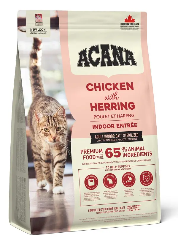 Сухий корм ACANA Indoor Entree Cat для кішок 1.8 кг (a71450) - фото 1