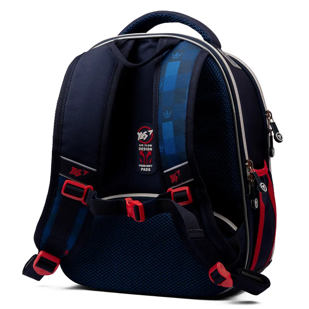 Рюкзак школьный каркасный Yes H-100 Oxford - фото 3