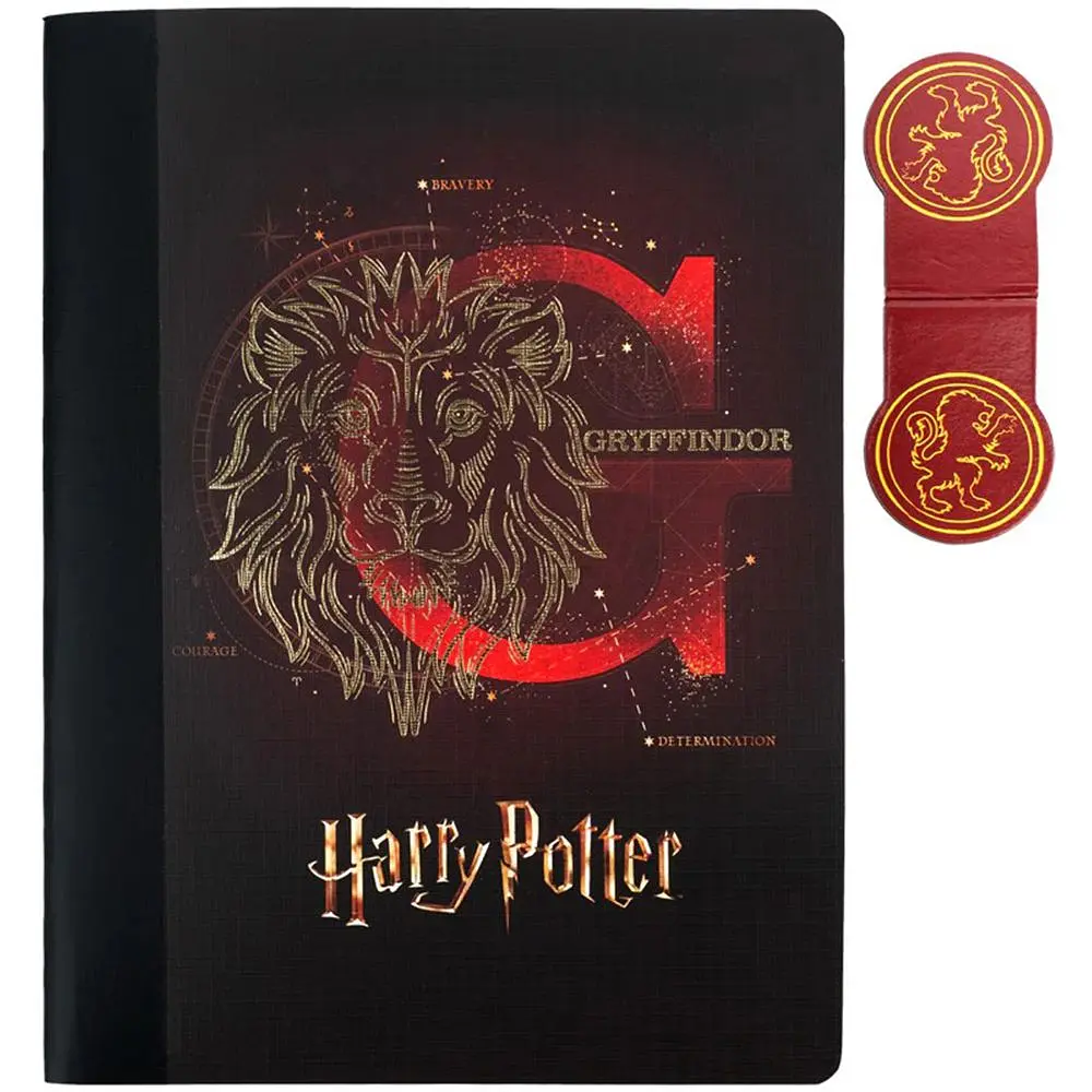 Блокнот Kite Harry Potter А5 60 аркушів клітинка HP з магнітною закладкою (HP26-192) - фото 2