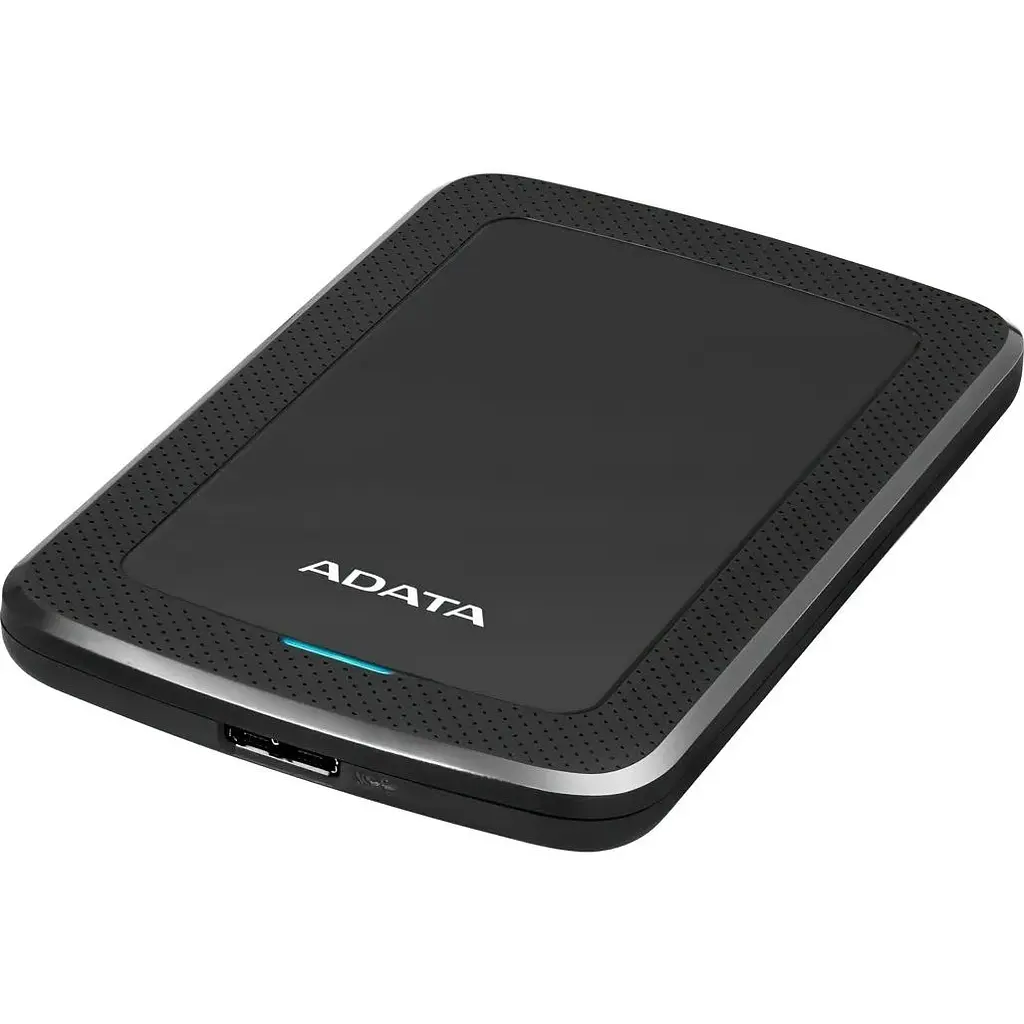 Зовнішній жорсткий диск ADATA DashDrive Durable HV300 2TB Black (AHV300-2TU31-CBK) [124557] - фото 3