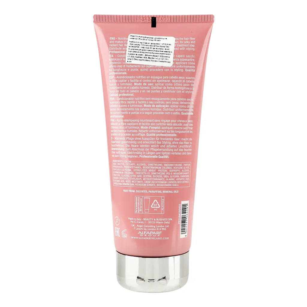 Незмивний кондиціонер Alfaparf Milano Semi Di Lino Moisture Nutritive Leave-In Conditioner 200 мл - фото 3