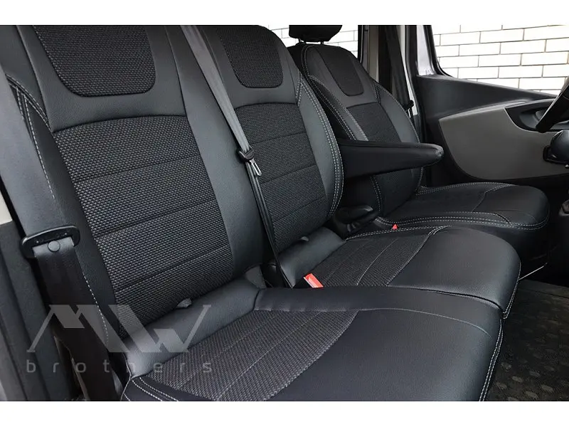 Авточохли модельні MW Brothers для Renault Trafic III ( 1+2 ) c 2014 - фото 6