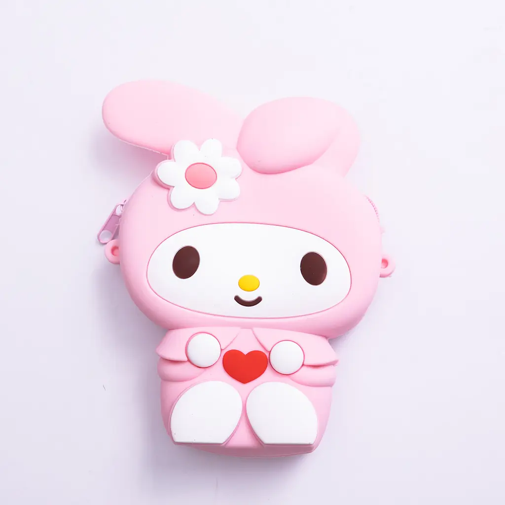 Дитяча сумочка My Melody з pop-it силіконова на блискавці 15*10*3 см, рожевий Yiwu HP-55-8P - фото 2