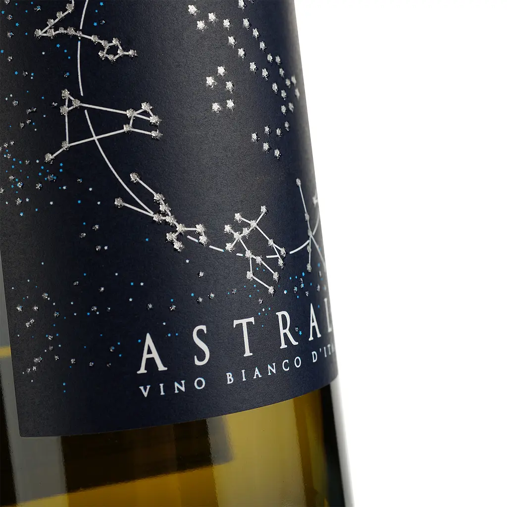 Вино Astrale Bianco, белое, сухое, 0,75 л - фото 3