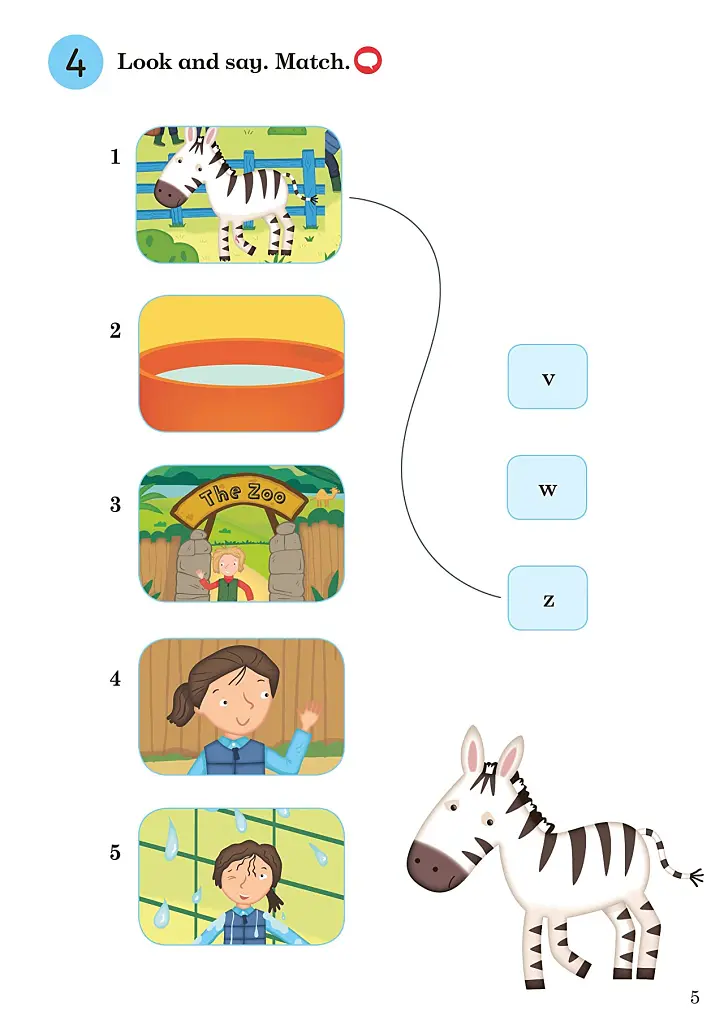Ladybird Readers Starter A The Zoo Activity Book - - фото 5