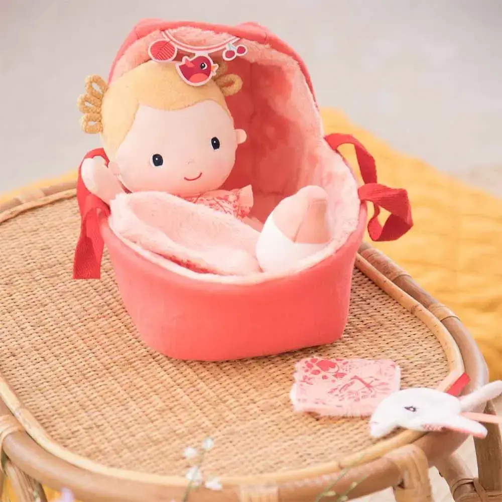 М'яка лялька в колисці Lilliputiens Ліна (83375) - фото 9