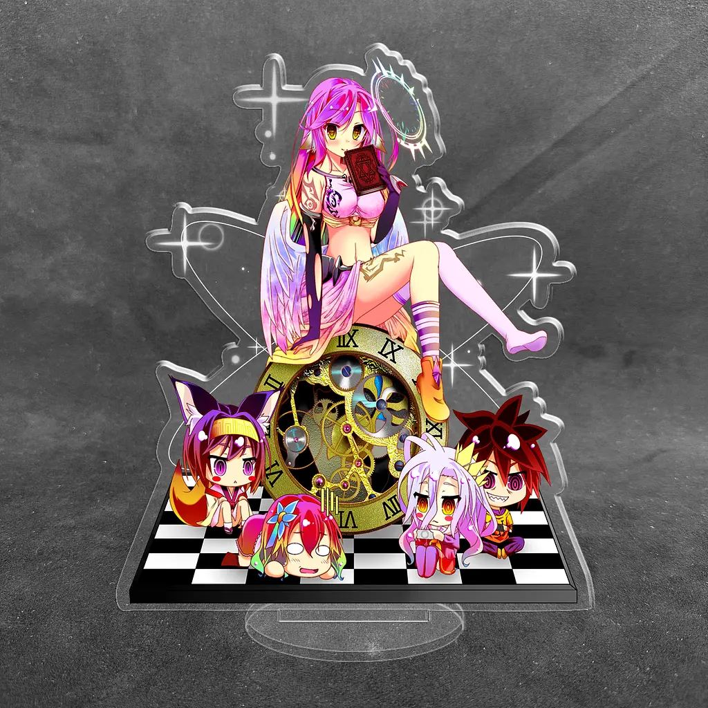 Акрилова колекційна фігурка Аніме: No Game No Life Немає гри немає життя 15 см - фото 2