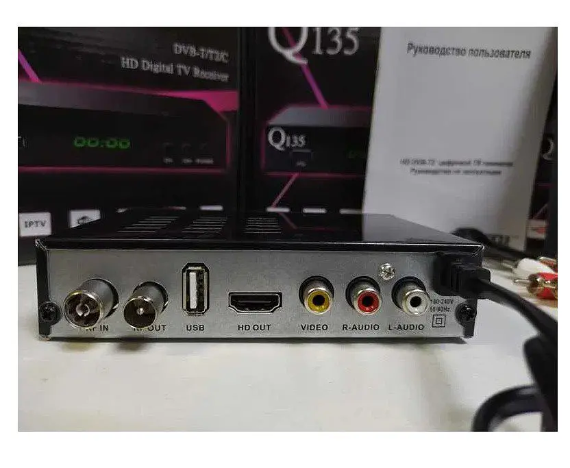 Эфирный Т2 ресивер цифровой тюнер Q-Sat Q-135 - фото 2