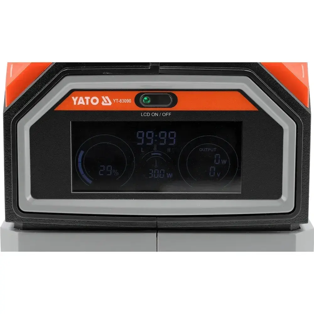 Портативна станція Yato 315 Вт/год, вихід 300/600 Вт, порти 230V AC, різні USB (YT-83090) - фото 3