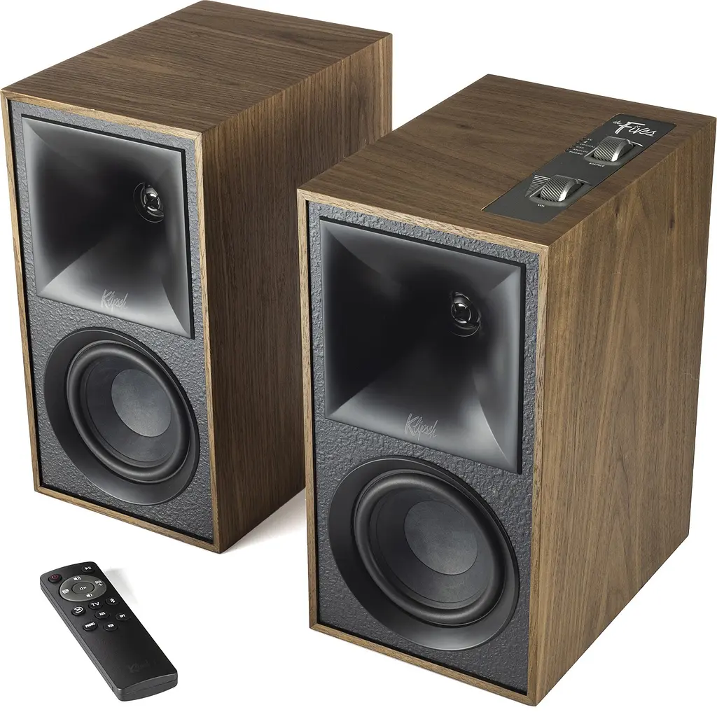 Повна активна мультимедійна акустика Klipsch The Fives Walnut - фото 2