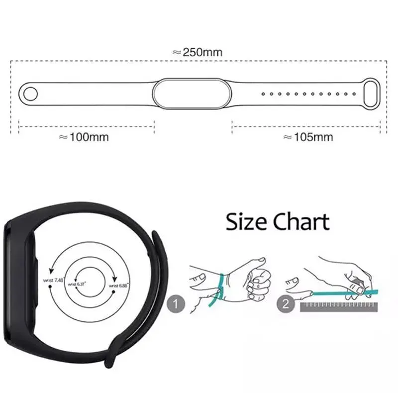 Ремінець до фітнес браслета BeCover Silicone для Xiaomi Mi Smart Band 7 Hot Pink (707490) - фото 2