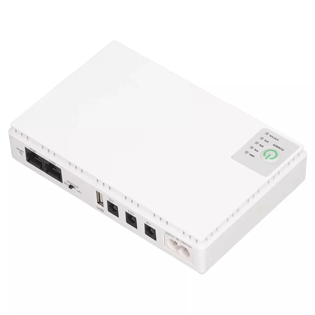 Портативне джерело живлення для роутера ArmorStandart DC mini UPS white (ARM79308) - фото 2