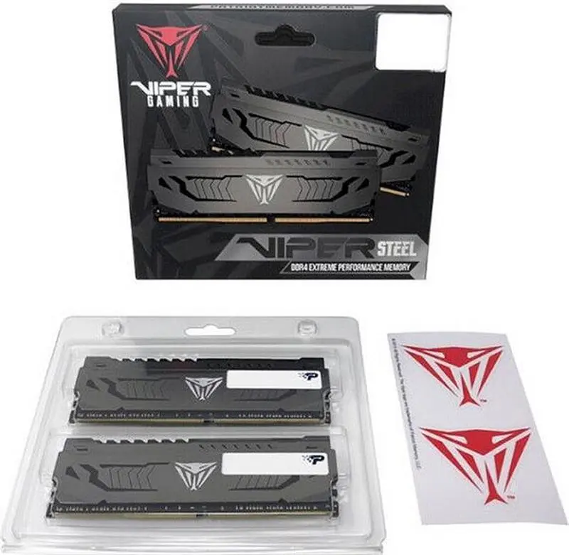 Модуль памяти DDR4 2x16GB/3600 Patriot Viper Steel (PVS432G360C8K) - фото 3