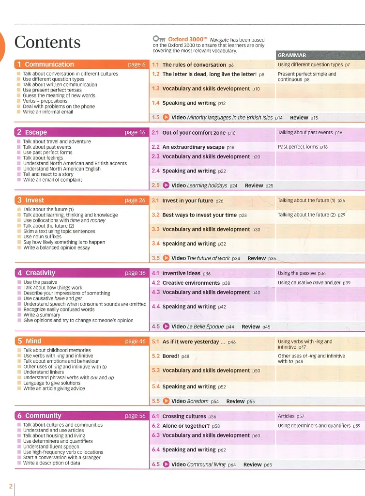 Navigate. B2 Upper-intermediate. Coursebook with DVD and Oxford Online Skills Program - фото 6