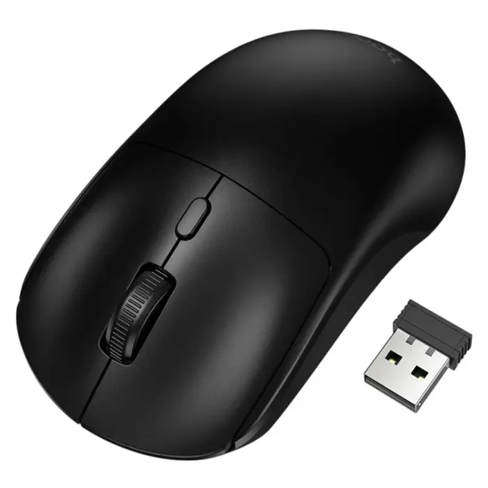 Мышь компьютерная беспроводная HOCO GM42, Bluetooth 5.2 и 2.4G, DPI 800 1200 1600, черная - фото 2