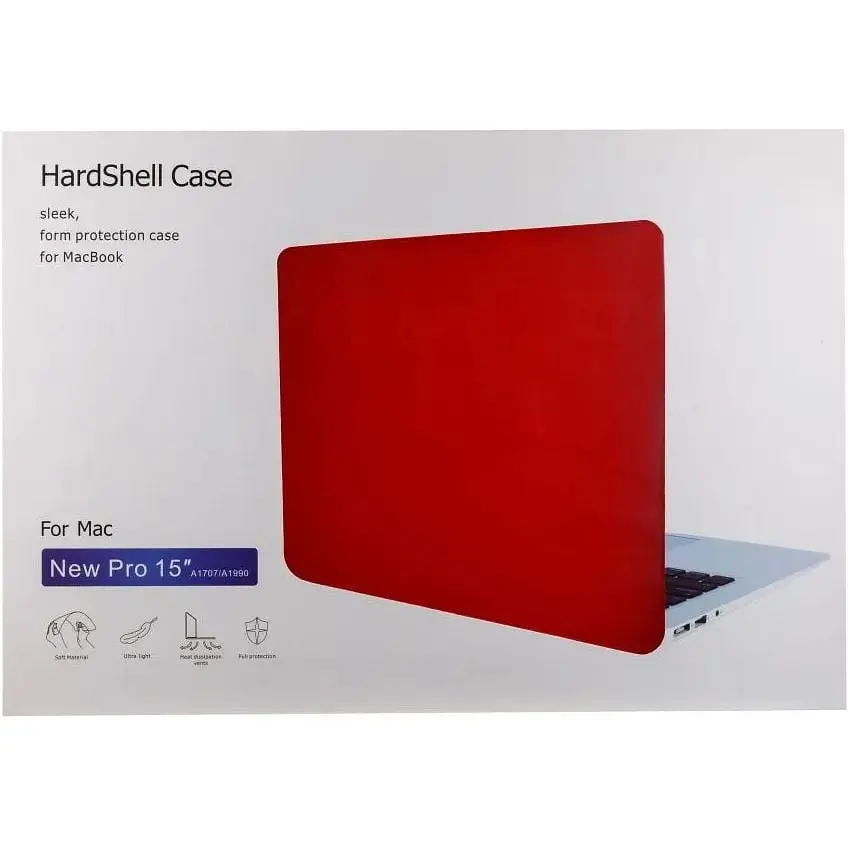 Чохол Crystal Case для Apple Macbook Pro 15.4 Red - фото 3