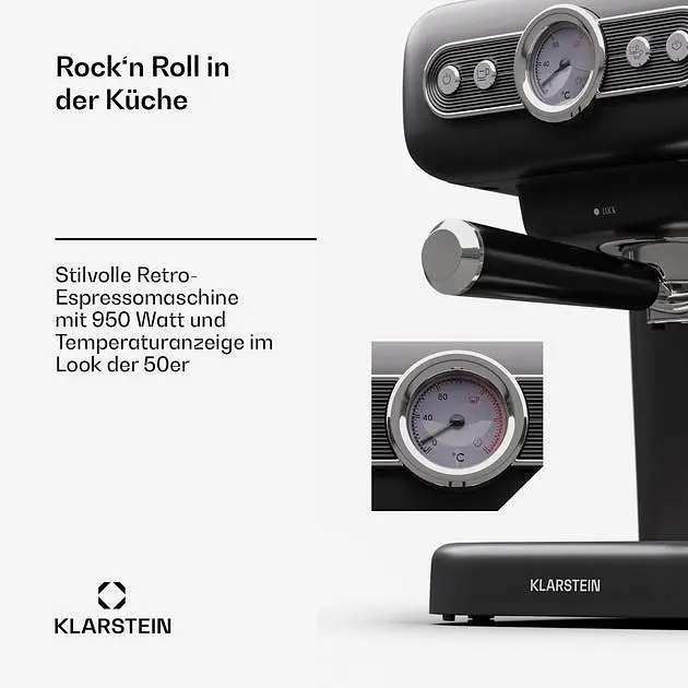 Кофеварка Klarstein Espressionata Evo (10045424) - фото 3