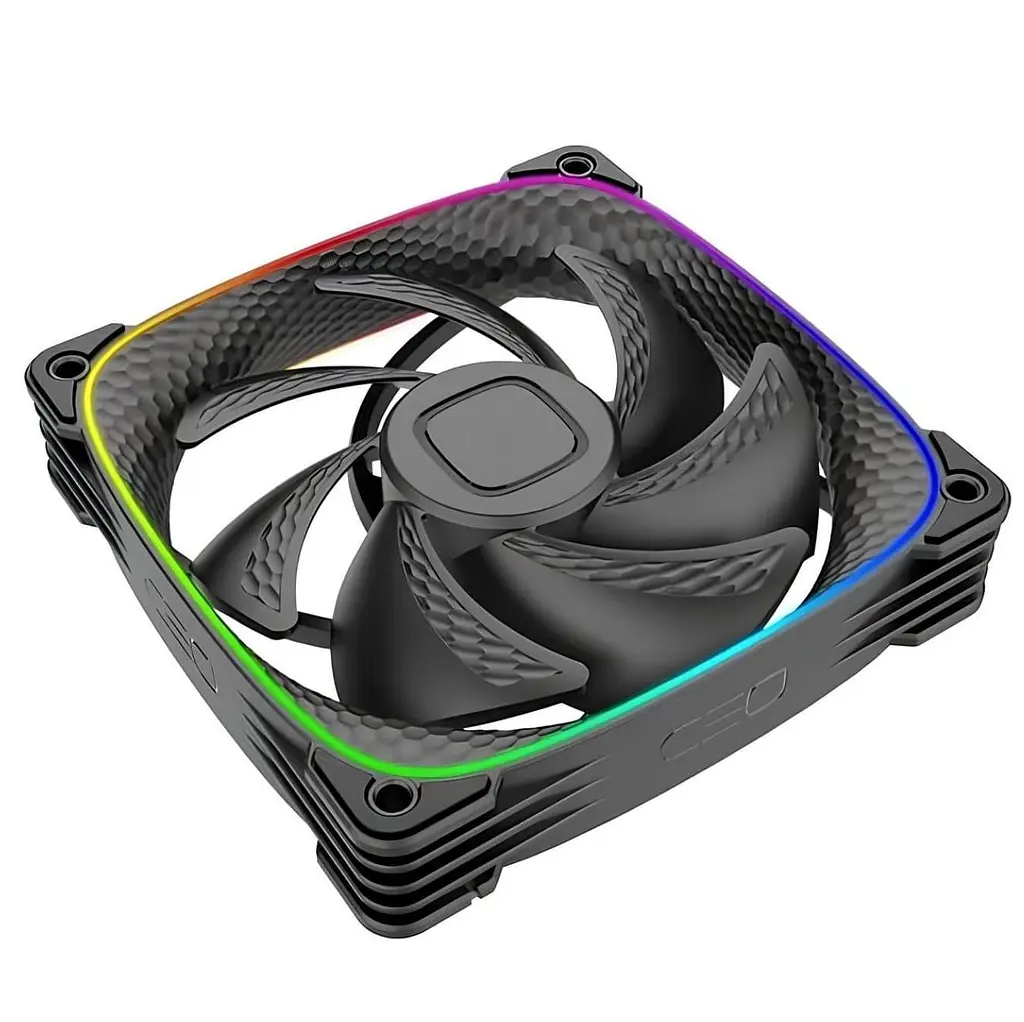 Вентилятор Geometric Future Squama 2503 120mm ARGB (GEO-S2503B-1) Black - фото 3