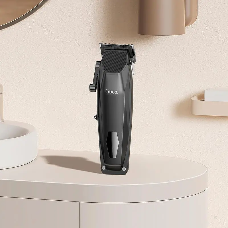 Машинка для стрижка HOCO HP21 electric Hair clipper с экраном до 150 минут черная - фото 5