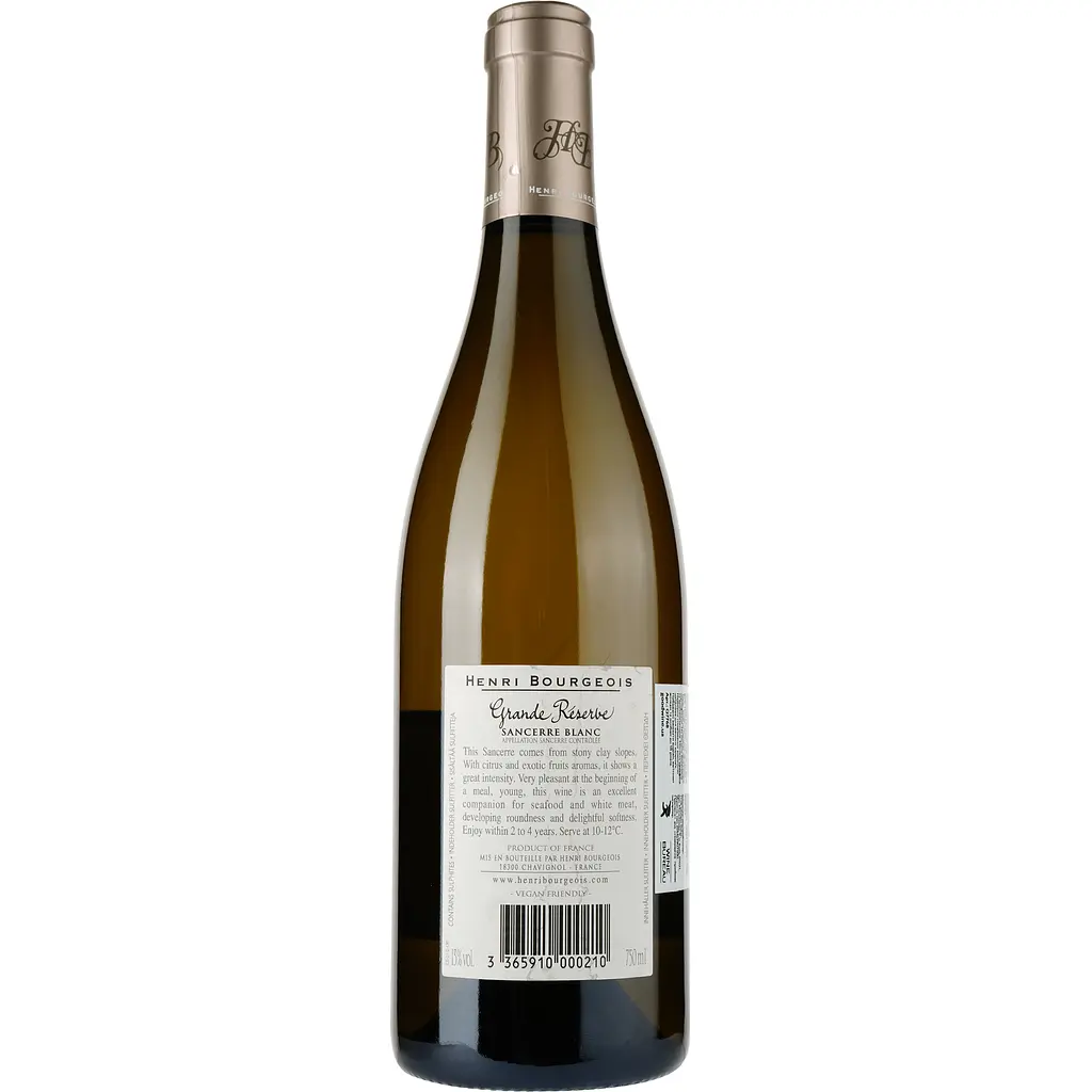 Вино Henri Bourgeois Sancerre Grande Reserve, біле, сухе, 0,75 л - фото 2