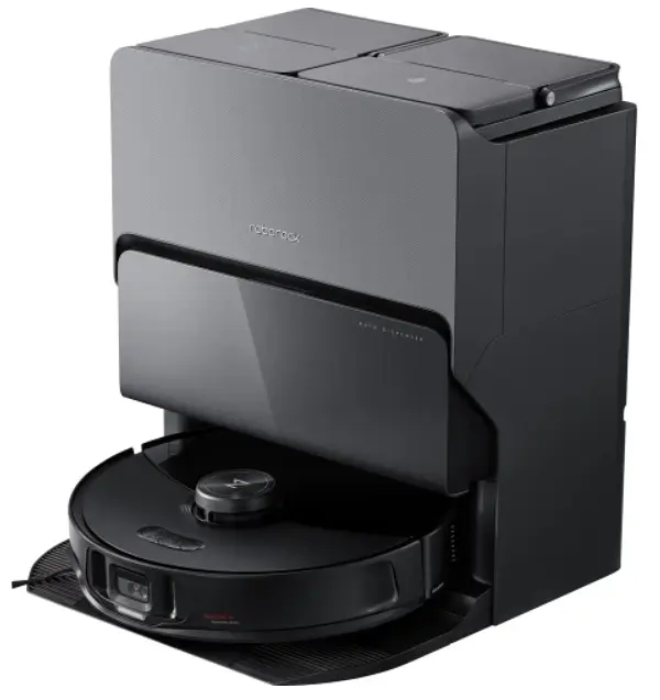 Робот-пилосос з вологим прибиранням RoboRock S8 MaxV Ultra Black UA UCRF - фото 3